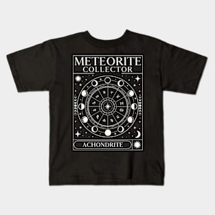 Meteorite Collector Achondrite Meteorite Meteorite Kids T-Shirt